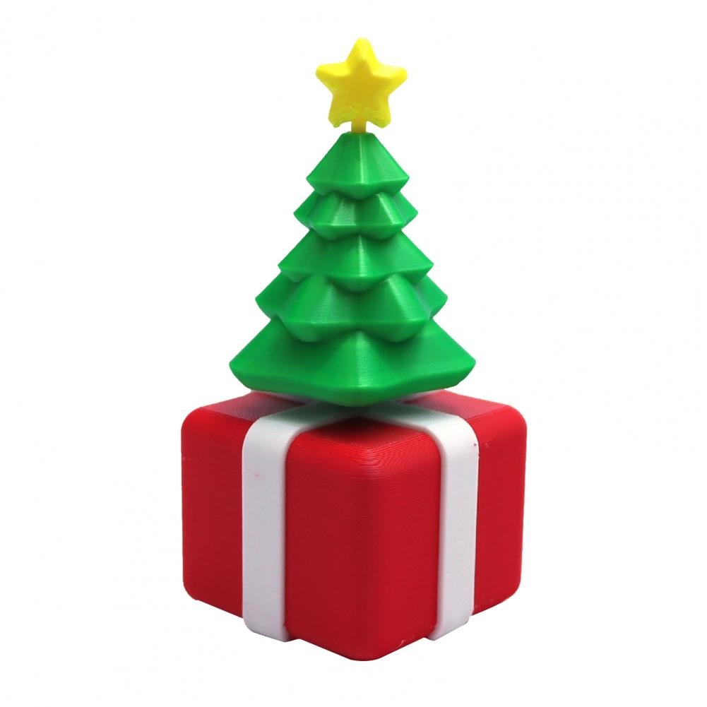 Top Kids Xmas Toys - Festliche 3D-gedruckte Weihnachtsdekoration Geschenk Pop-up-Box Fidget
