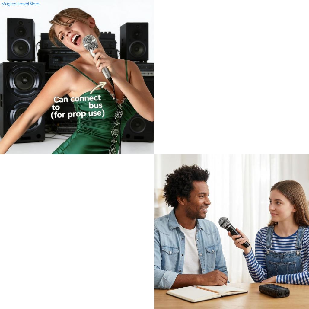 Kids Microphone Karaoke - N2UB Handheld Gefälschte Mikrofone Requisiten Spaß