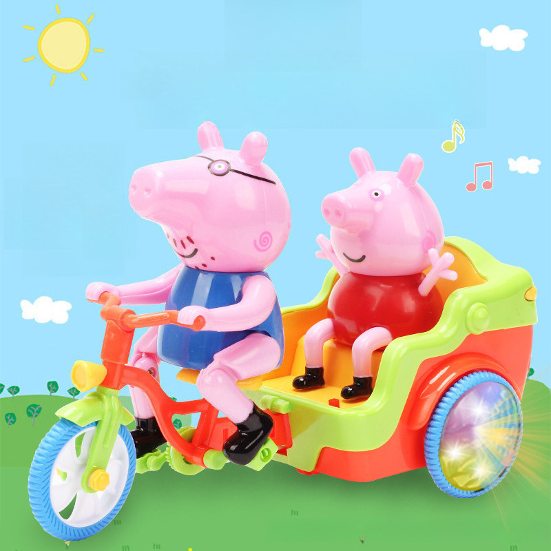 Kids Toys Electric Car - Batteriebetriebenes Pink Piggy Ride On Toy