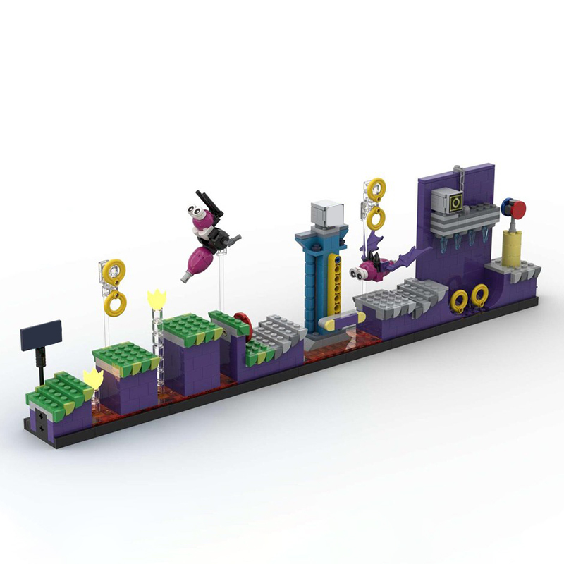 Kids Toys Zone - 874-teiliges MOC Ideas CUUSOO Sonic The