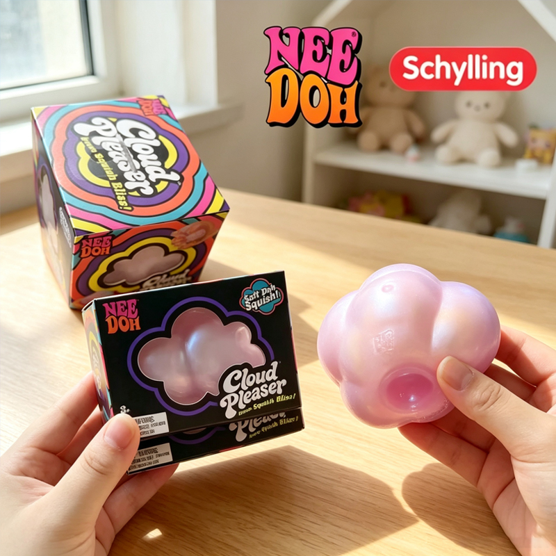Kid Toys Ads - 2026 Neue NeDoh Überraschungs-Squishy-Spielzeuge, Wolkenweiche Quetsch-Fidget-Spielzeuge