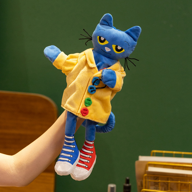 Kids Toys Under $20 - 20-40CM Pete The Cat Handpuppe Plüsch