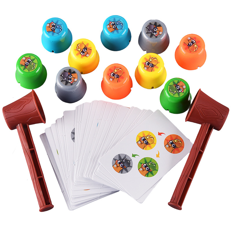 Kids Toys Under $20 - Schnell stapelbares Pokerspiel, 20 Herausforderungen, Farberkennung,