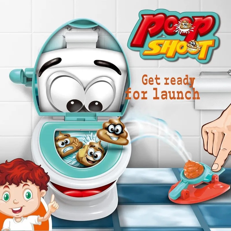 Kids Toys Under $20 - Poop-Spiel Toiletten-Spielzeug mit 12 Poops, 2