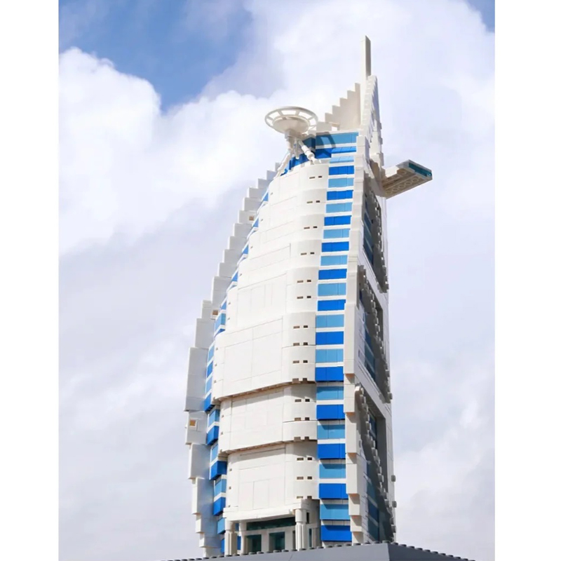 Kids Toys Dubai - Burjal Arab Hotel Ziegelstein-Modell Dubai VAE