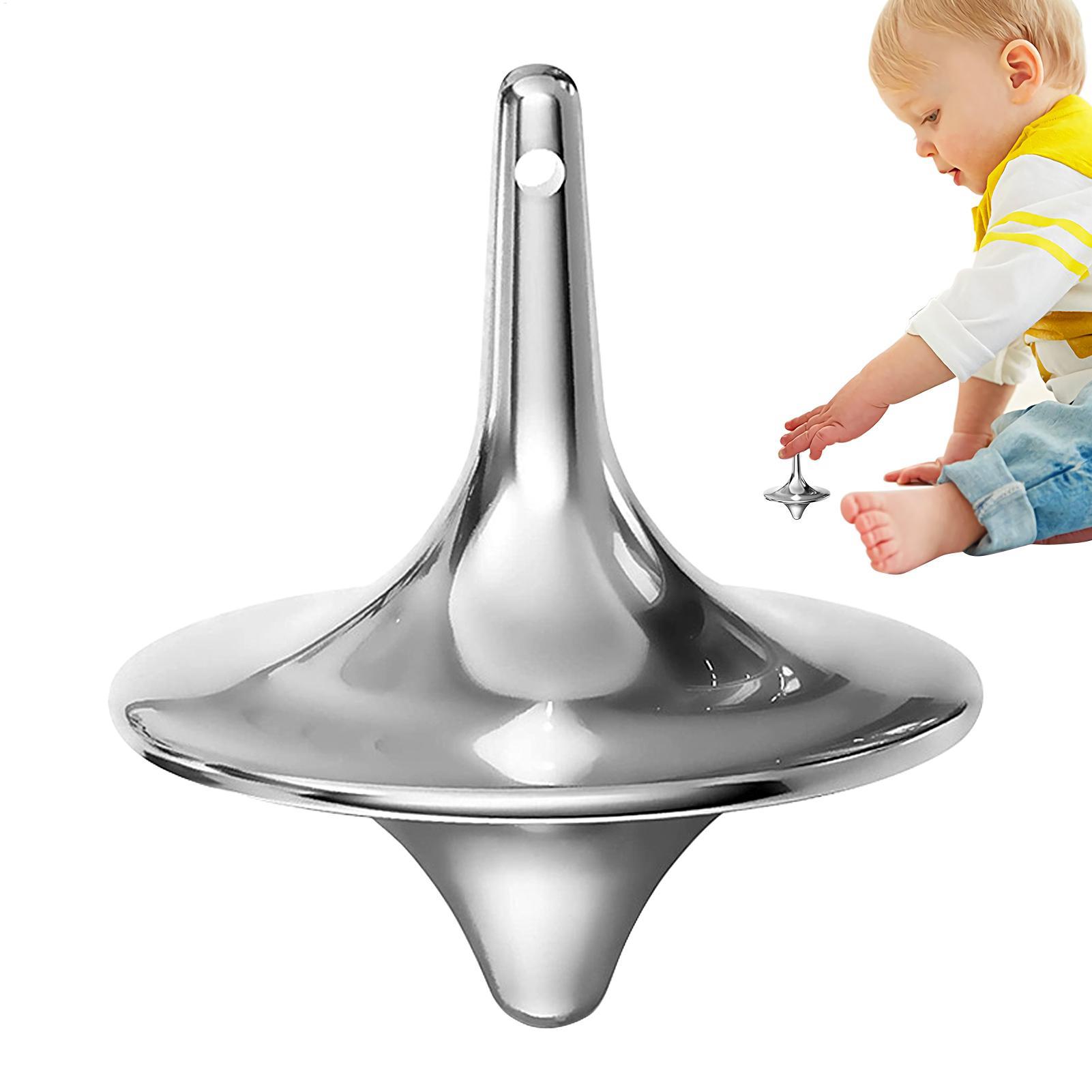 Spin Top Gyro Toy - Metall-Gyro: Heiß begehrter Film-Totem-Handspinner, kleine Zyklone,