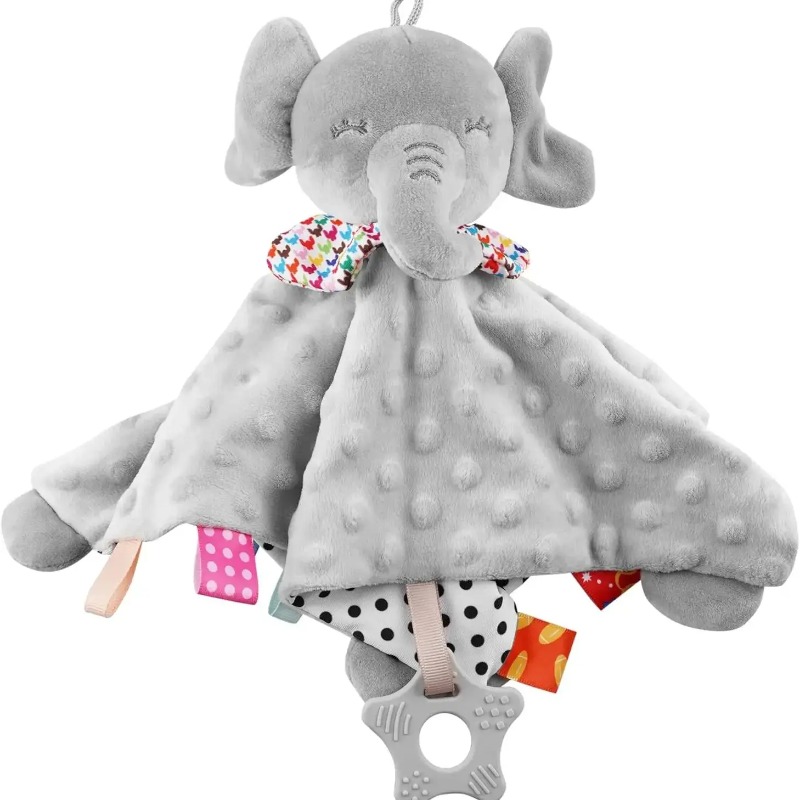 Kids Toys Elephant - Elefanten Baby Tröster Decke Weiche Beschwichtigen