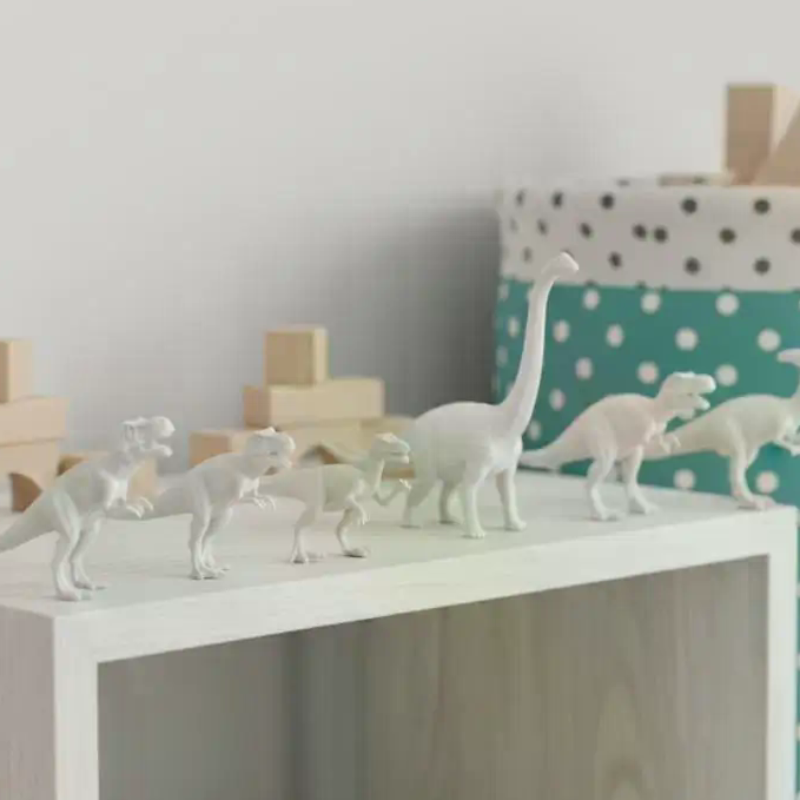 Kid Toys And Craft - Dinosaurier Weißes Embryo-Spielzeugset 1 DIY Bemalbares