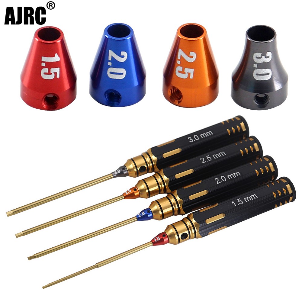 Tamiya Model Paint Set - Ajrc 4 teile/satz Titan Überzug 1,5mm/2mm/2,5mm/3mm