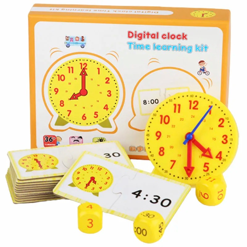 Montessori-Uhr für Kinder, Ler – Kid Toys Ads Bewertung und Preis