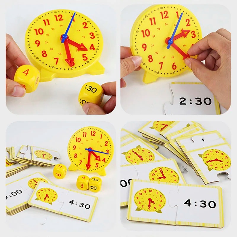 Montessori-Uhr für Kinder, Ler – Kid Toys Ads Bewertung und Preis