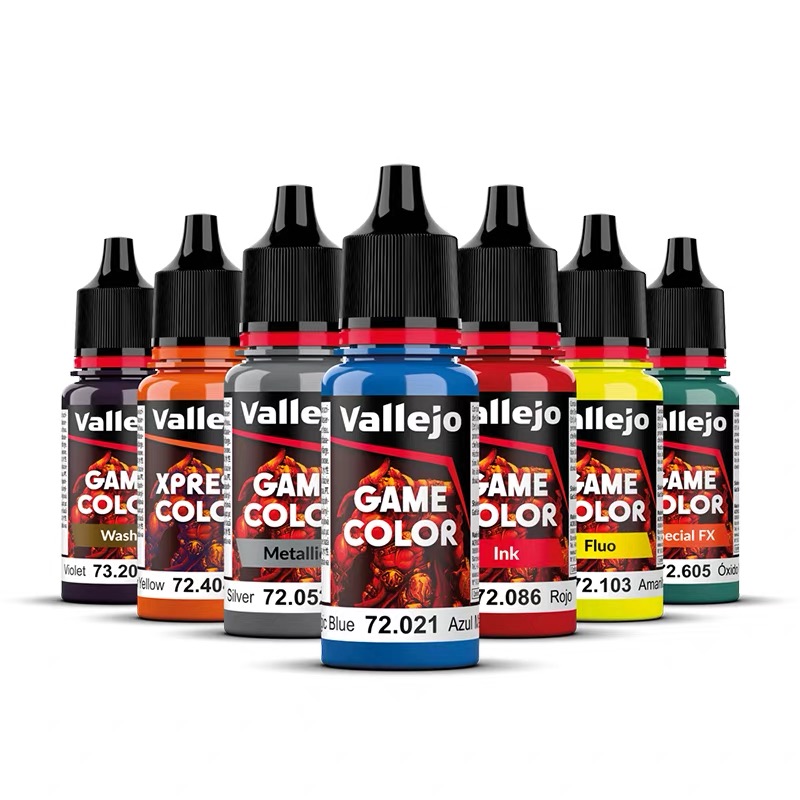 Vallejo 18 ml Acrylfarbe GAME  – Tamiya Model Paint Set Bewertung und Preis