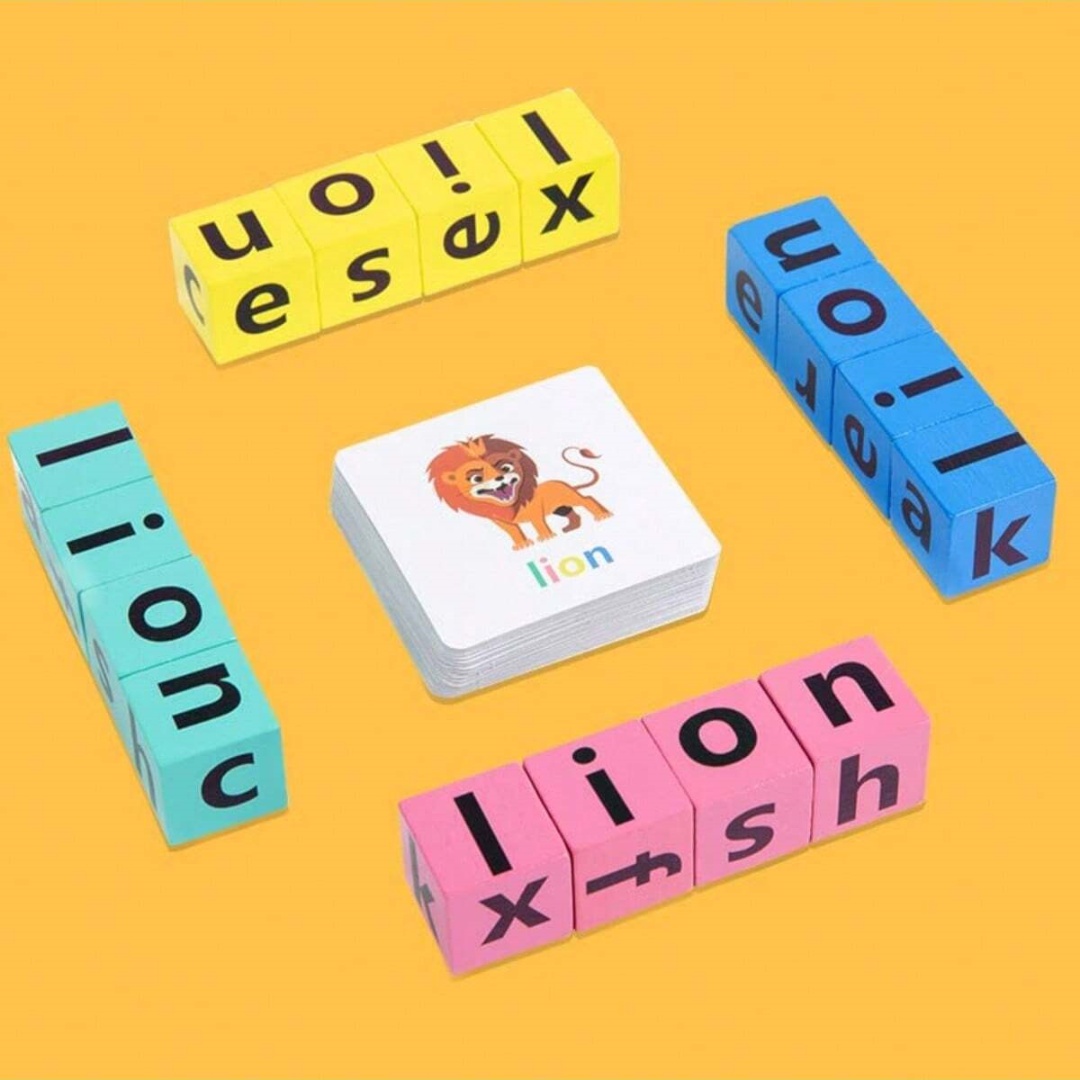 Alphabet-Rechtschreibbrettspie – Wooden Blocks Stacking Bewertung und Preis