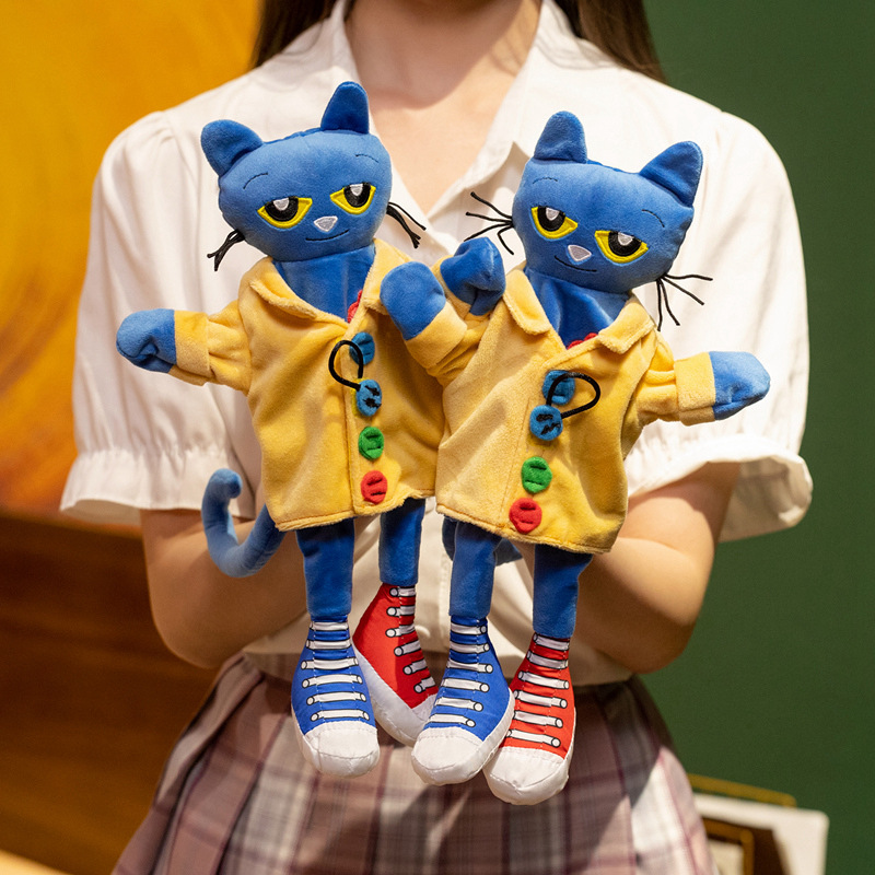 20-40CM Pete The Cat Handpuppe – Kids Toys Under $20 Bewertung und Preis