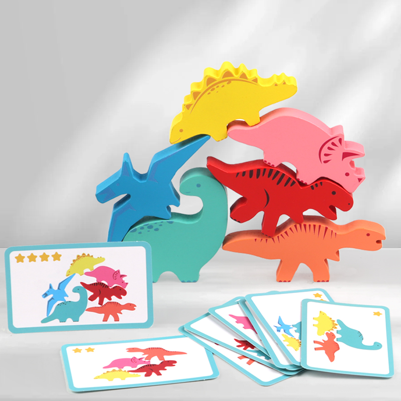 Holz Balance Blöcke Spielzeug  – Wooden Blocks Stacking Bewertung und Preis