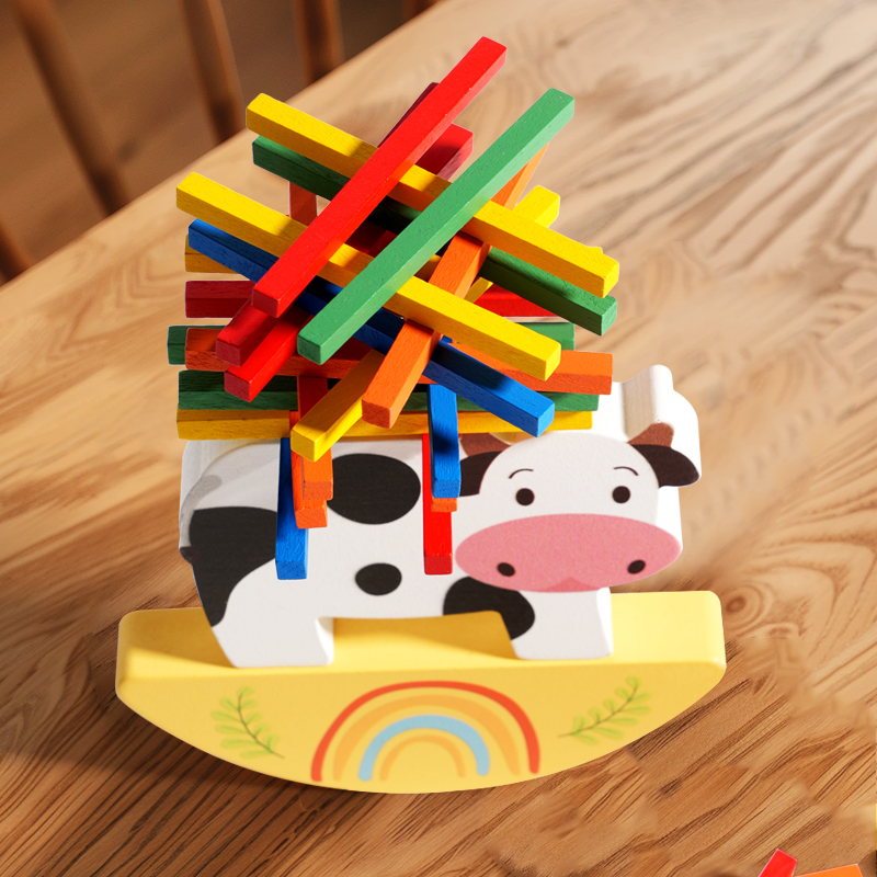 Holz Tier Stapeln Block Spiel  – Wooden Blocks Stacking Bewertung und Preis