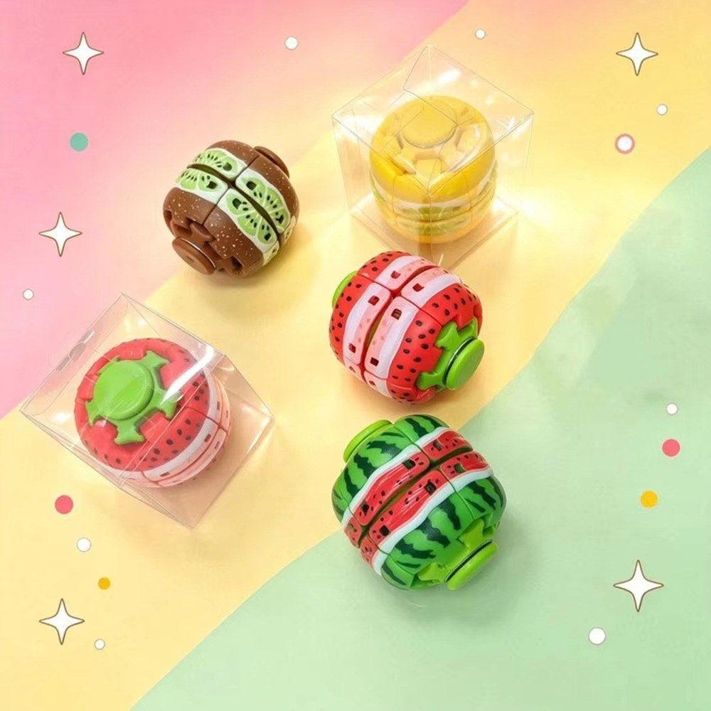 Frucht-Druck-Spinnender Top Fi – Spin Top Gyro Toy Bewertung und Preis