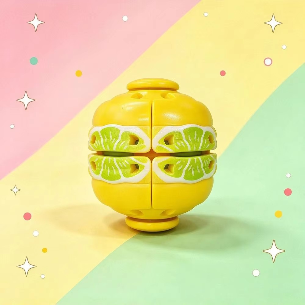 Frucht-Druck-Spinnender Top Fi – Spin Top Gyro Toy Bewertung und Preis