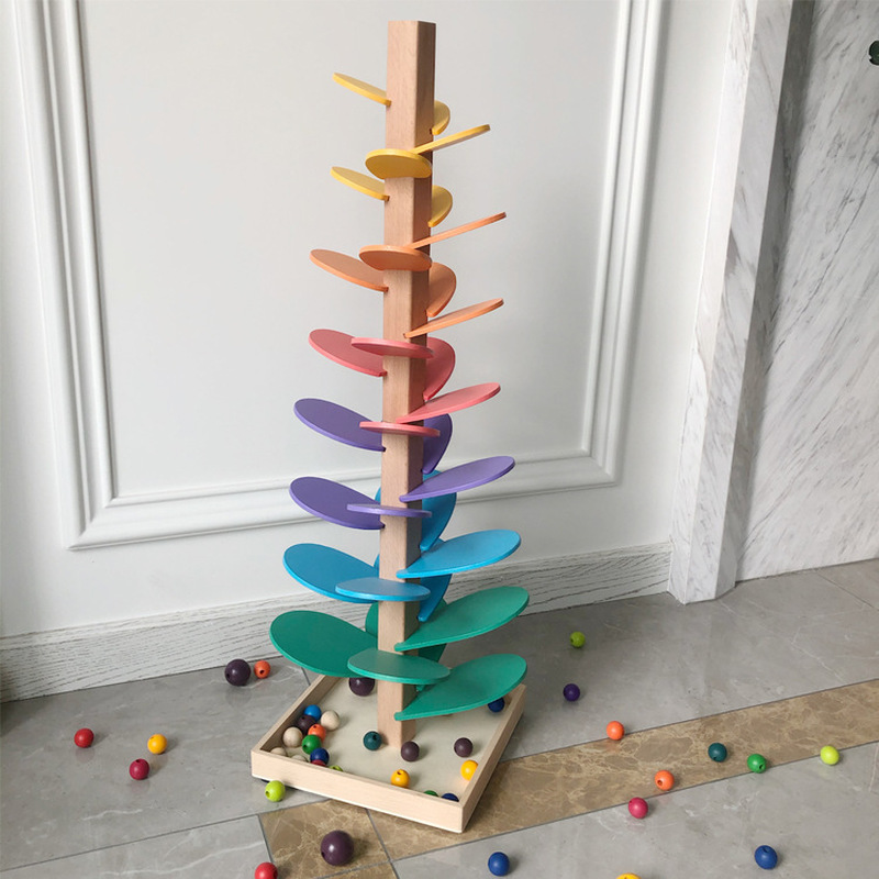 Regenbogen-Musikbaum Stapelbar – Wooden Blocks Stacking Bewertung und Preis