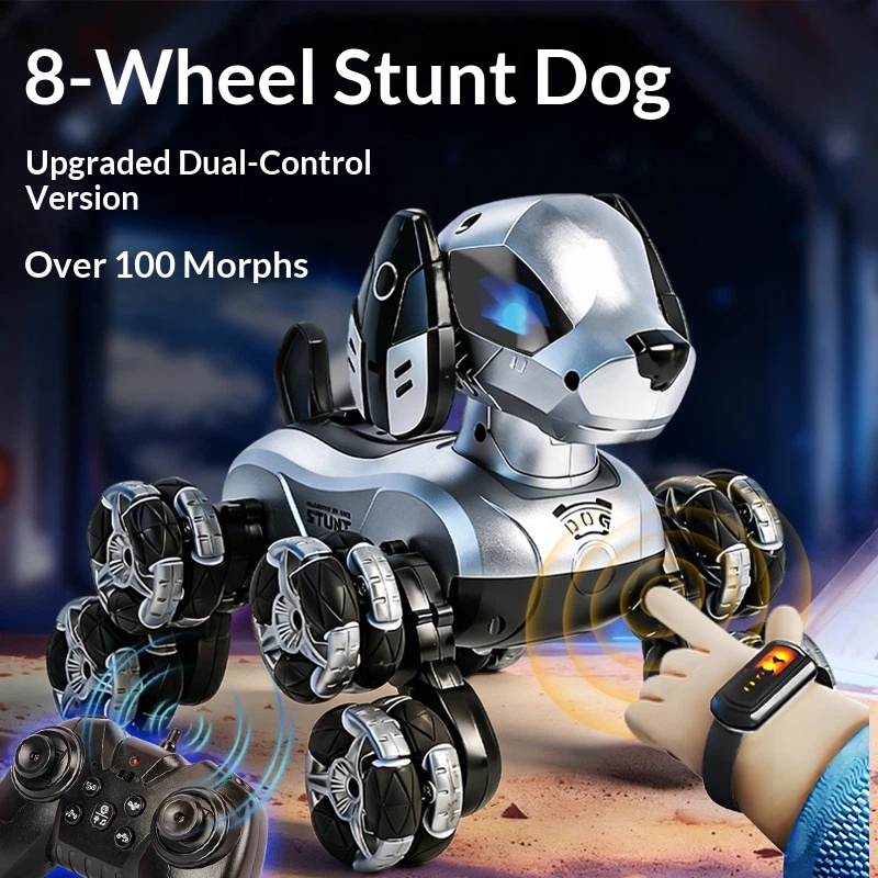Neuer RC Stunt-Roboterhund 8-R – Kids Toys Electric Car Bewertung und Preis