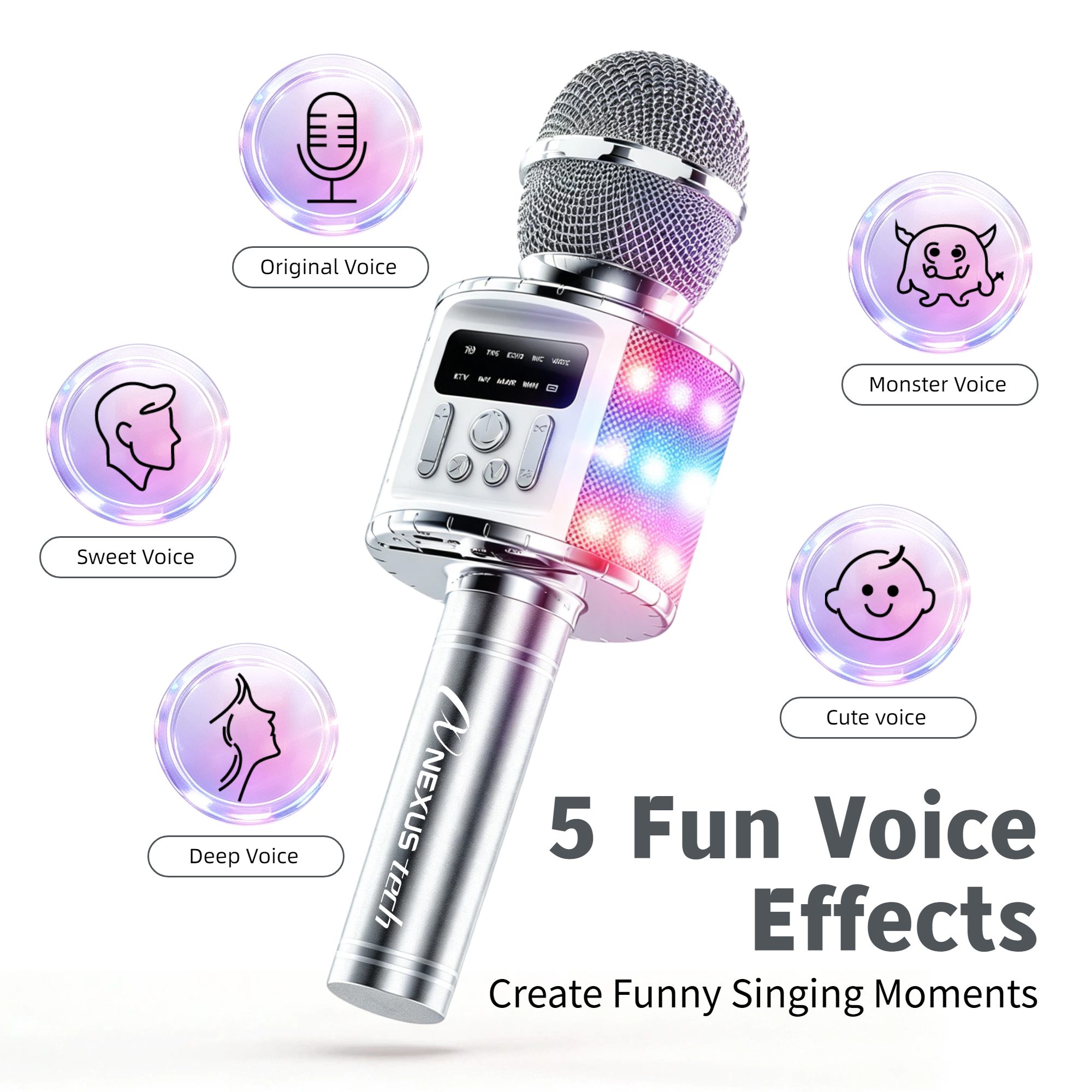 TWS Dual Wireless Karaoke-Mikr – Kids Microphone Karaoke Bewertung und Preis