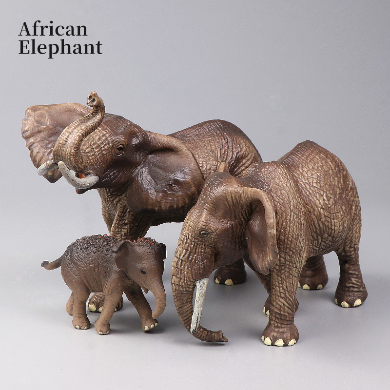 Afrikanische Wildtiere Großer  – Kids Toys Elephant Bewertung und Preis