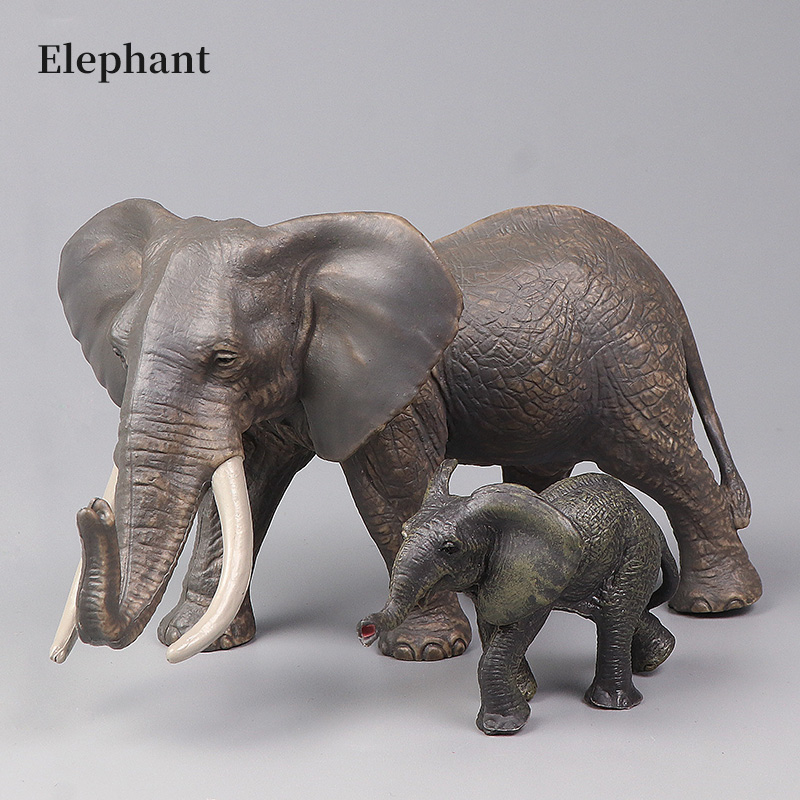 Afrikanische Wildtiere Großer  – Kids Toys Elephant Bewertung und Preis