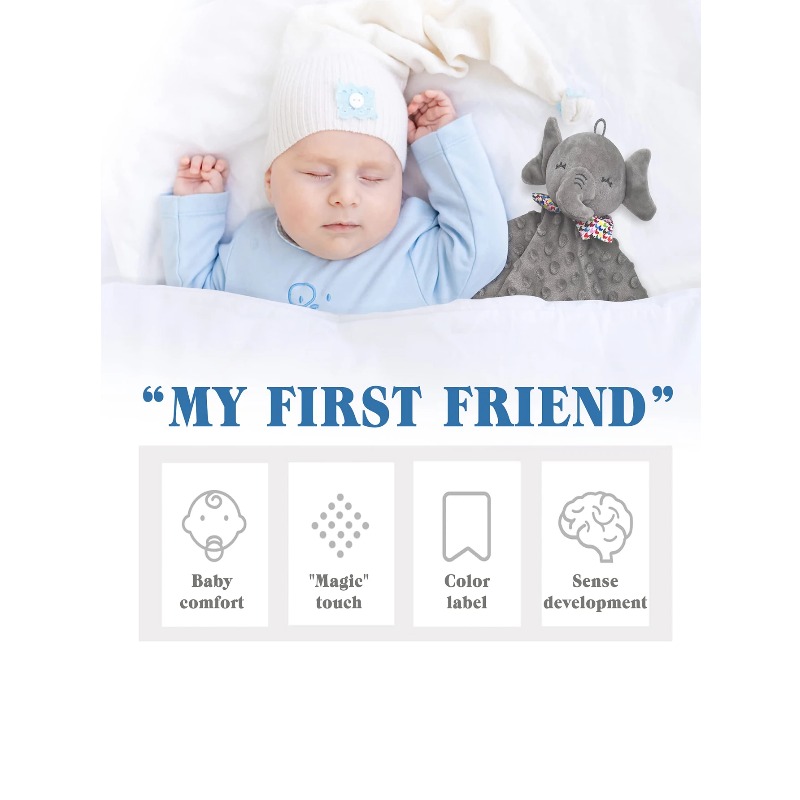 Elefanten Baby Tröster Decke W – Kids Toys Elephant Bewertung und Preis