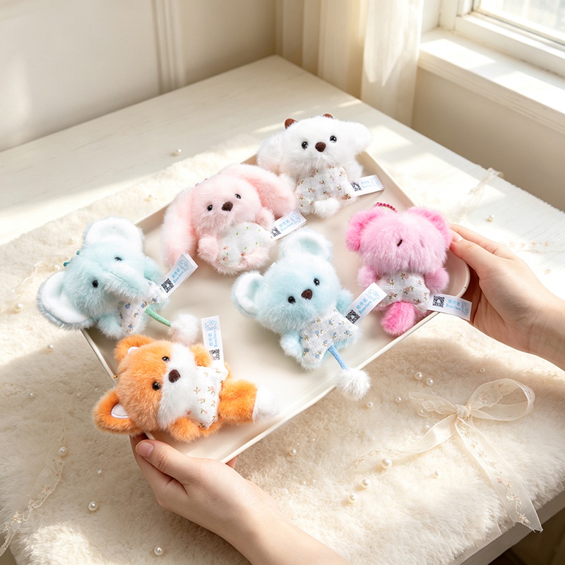 9-11cm Mini-Tier-Plüschanhänge – Kids Toys Elephant Bewertung und Preis