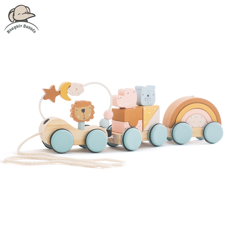 Holz Montessori Spielzeug Tier – Wooden Blocks Stacking Bewertung und Preis