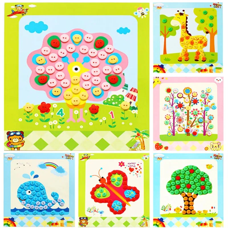 5 Teile/satz Kinder DIY Taste  – Kid Toys And Craft Bewertung und Preis