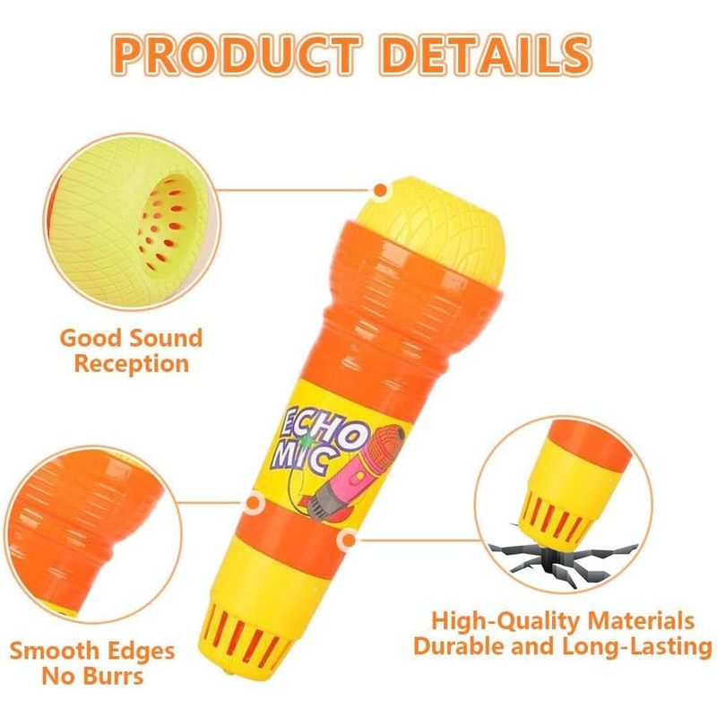 2 Stück Echo-Mikrofon, batteri – Kids Microphone Karaoke Bewertung und Preis