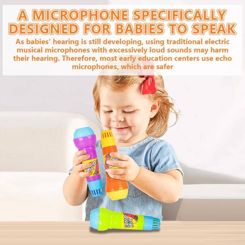 2 Stück Echo-Mikrofon, batteri – Kids Microphone Karaoke Bewertung und Preis