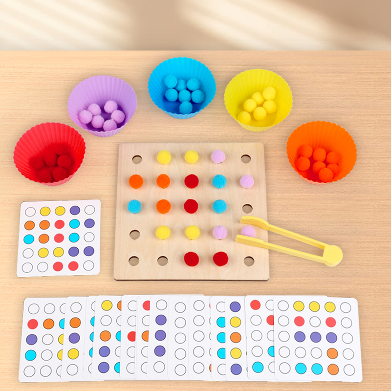 Holz Clip Perlen Spielzeug Mon – Kid Toys Ads Bewertung und Preis