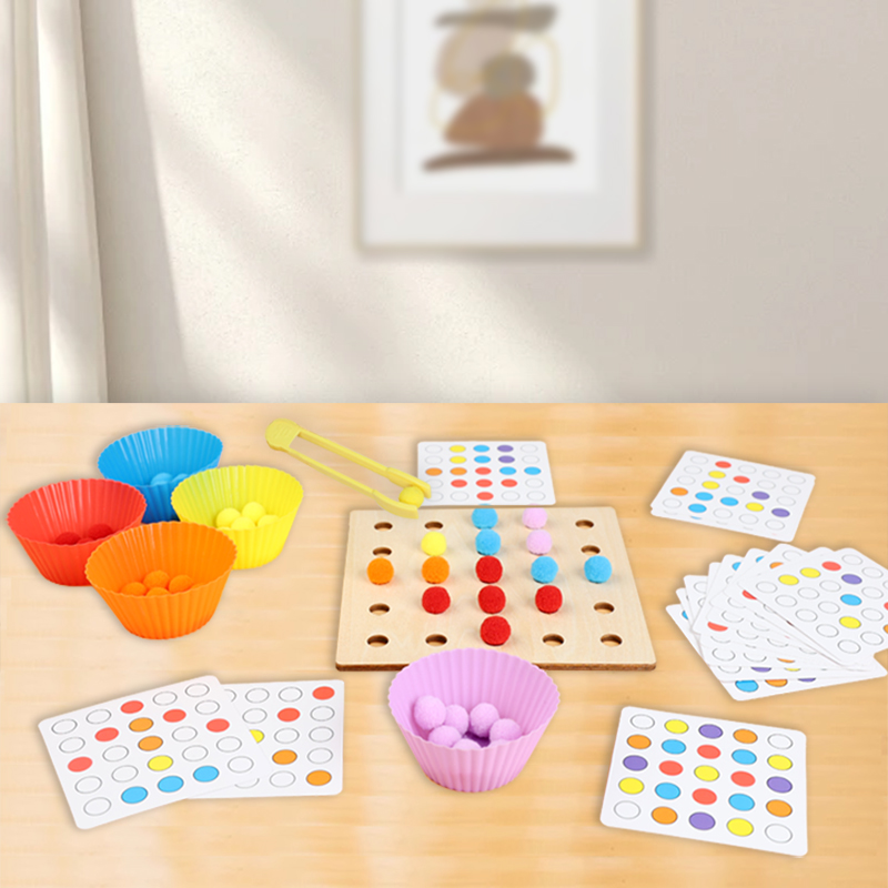 Holz Clip Perlen Spielzeug Mon – Kid Toys Ads Bewertung und Preis